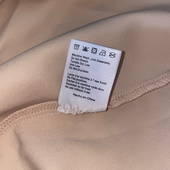 NWT Foxiedox Black Nude Lace Crochet Mini Small - Picture 7 of 7